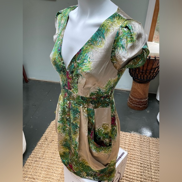 Nanette Lepore Silk Dress With Pockets size 4 - Picture 5 of 9